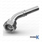 Metric Угловой фитинг 45° внутренняя метрическая M16x1.5 DN05 Multiseal мни (0)