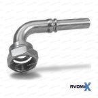 Metric Фитинг наружный метрический M64x2 90° конус DN32 для трубы 51мм мни (0)