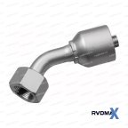 Metric Фитинг метрический 45° внутренний M14x1.5 DN6 DASH04 конус 24° мни (0)