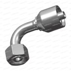 Metric Фитинг 90° метрический внутренний M30x2 DN19 DASH12 конус 24° мни (2)