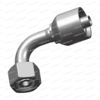 Metric Угловой фитинг 90° внутренний метрический M16x1.5 24° конус DN04 мни (2)