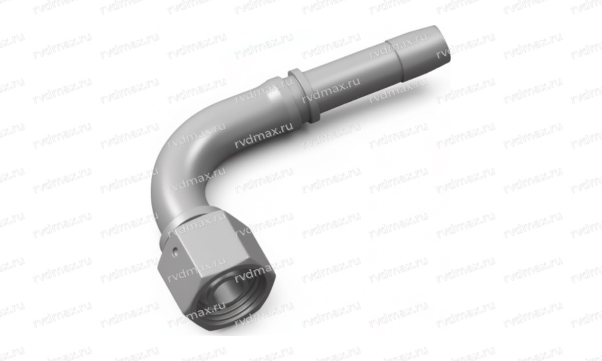 Metric Угловой фитинг 90° внутренняя метрическая M18x1.5 DN04 для трубы 10мм (1)