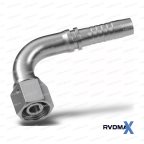 Metric Угловой фитинг 90° внутренняя метрическая M52x2 DN24 для трубы 38мм мни (0)