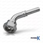 Metric Фитинг метрический M27x1.5 DN08 24° конус для трубы 13мм мни (0)