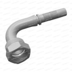 Metric Угловой фитинг 90° внутренняя метрическая M18x1.5 DN05 74° конус мни (2)