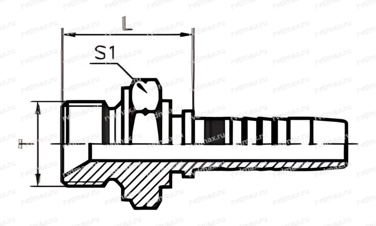 BSP Фитинг BSP резьба G1.1/4