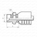 BSP Фитинг BSP G1.1/2