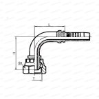 BSP Фитинг S22191-82 BSP резьба мни (1)