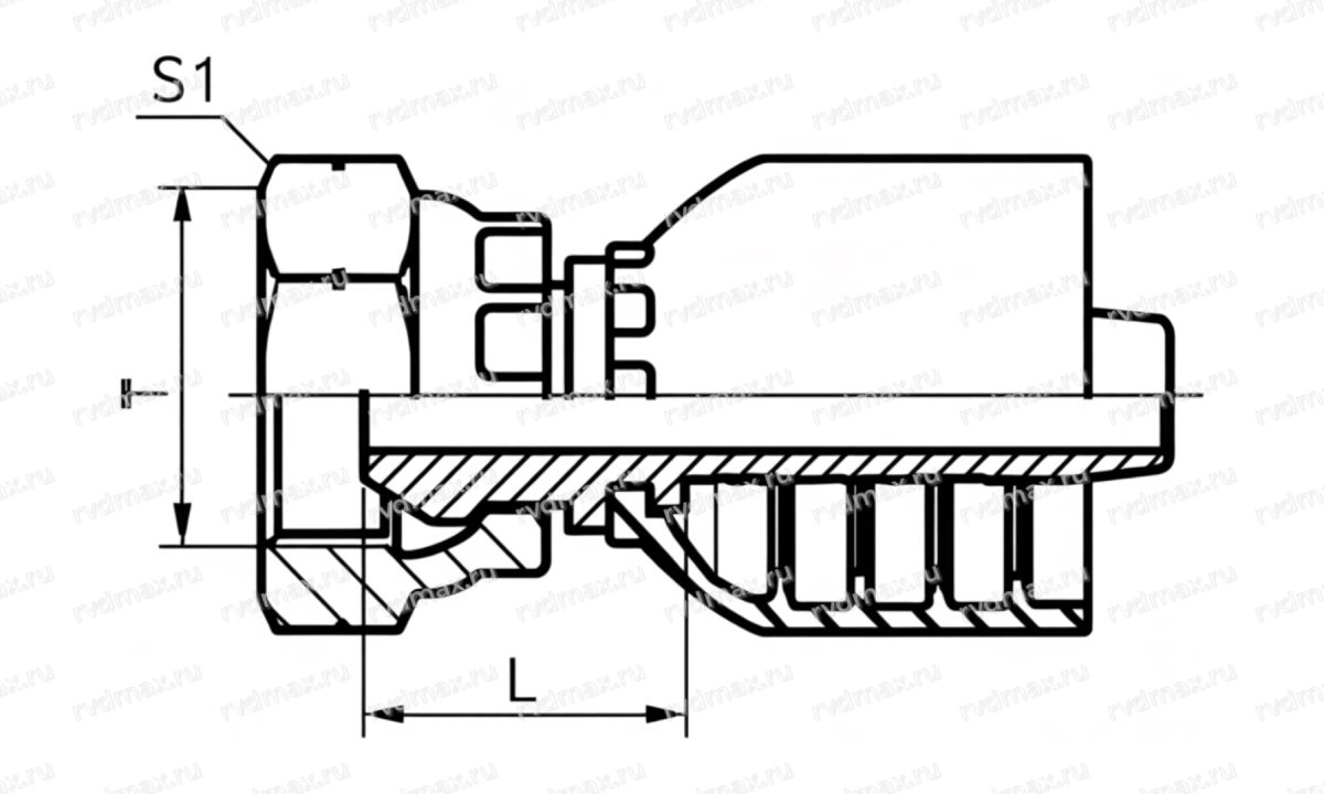 BSP Фитинг BSP G5/8