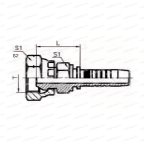 BSP Фитинг резьбовой G1/4