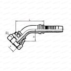 BSP Фитинг BSP резьба G1/4