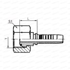 BSP Фитинг BSP внутренняя резьба G1.1/2