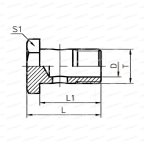 BSP Гайка BSP G3/4
