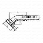 BSP Фитинг BSP наружный 1-1/2
