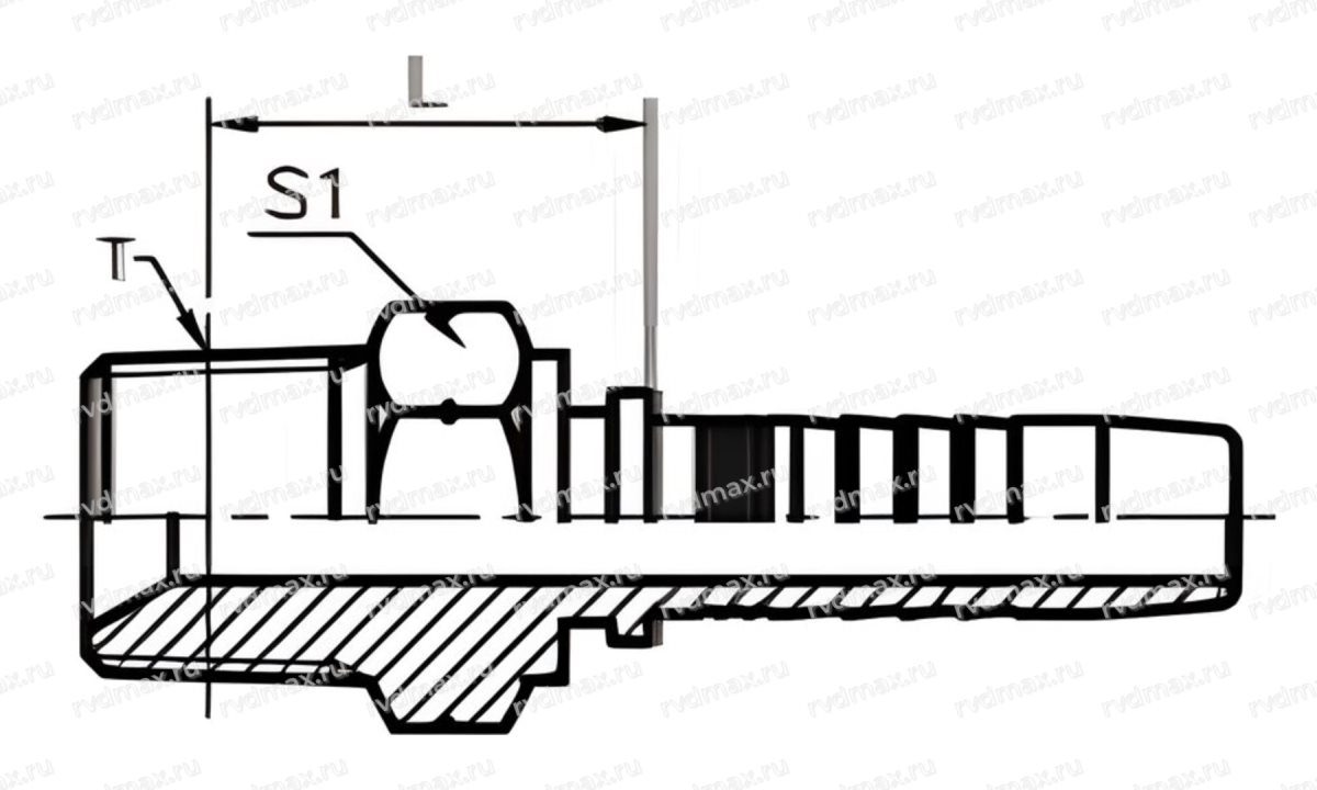 BSPT Фитинг BSPT R2