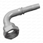 JIC Фитинг JIC 90° внутренний 1.5/16-12 UNF DN16 для трубы 25мм мни (2)