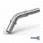 JIC Угловой фитинг 90° JIC 37° конус труба 22мм DN12 мни (0)