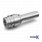 JIC Фитинг прямой JIC DN12 для рукава 19мм мни (0)