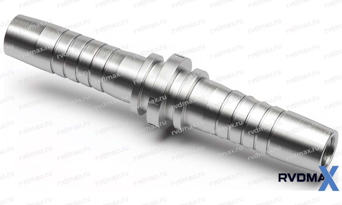 JIC Фитинг JIC прямой DN8 DASH 05 для оплетенного шланга (0)