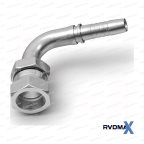 Фитинг 90° JIS внутренняя резьба M16x1.5 DN04 фото