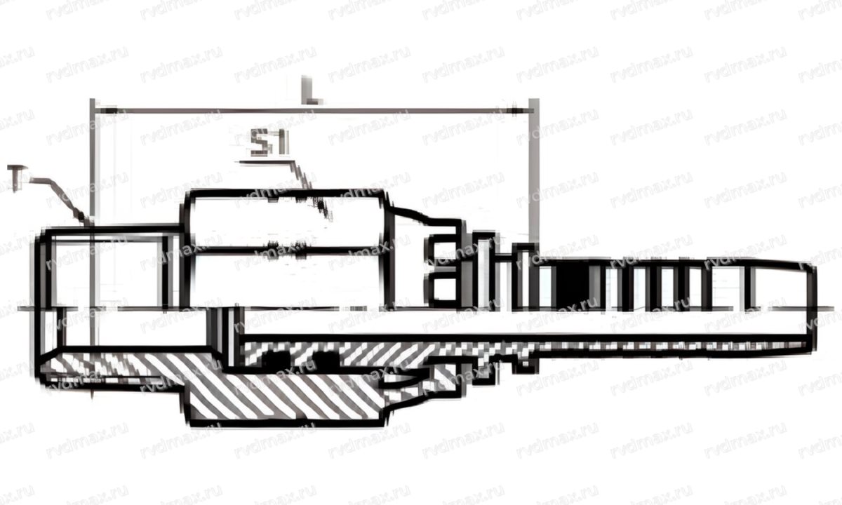 NPT Фитинг поворотный с резьбой NPT1/2