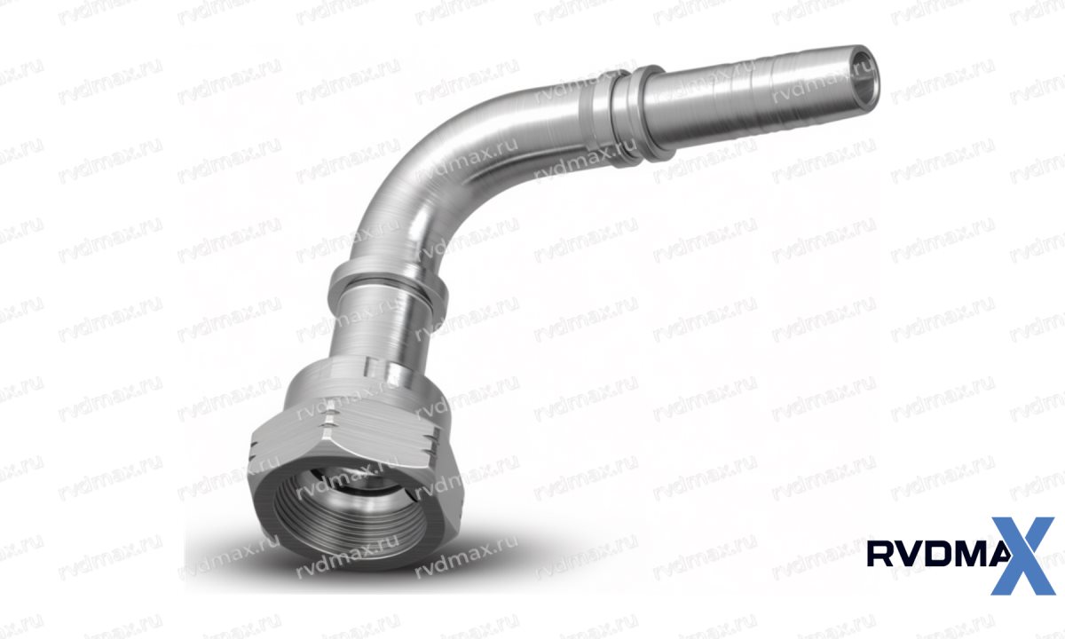 ORFS Фитинг ORFS 90° внутренний 1.7/16-12 UNF DN16 для трубы 25мм (0)