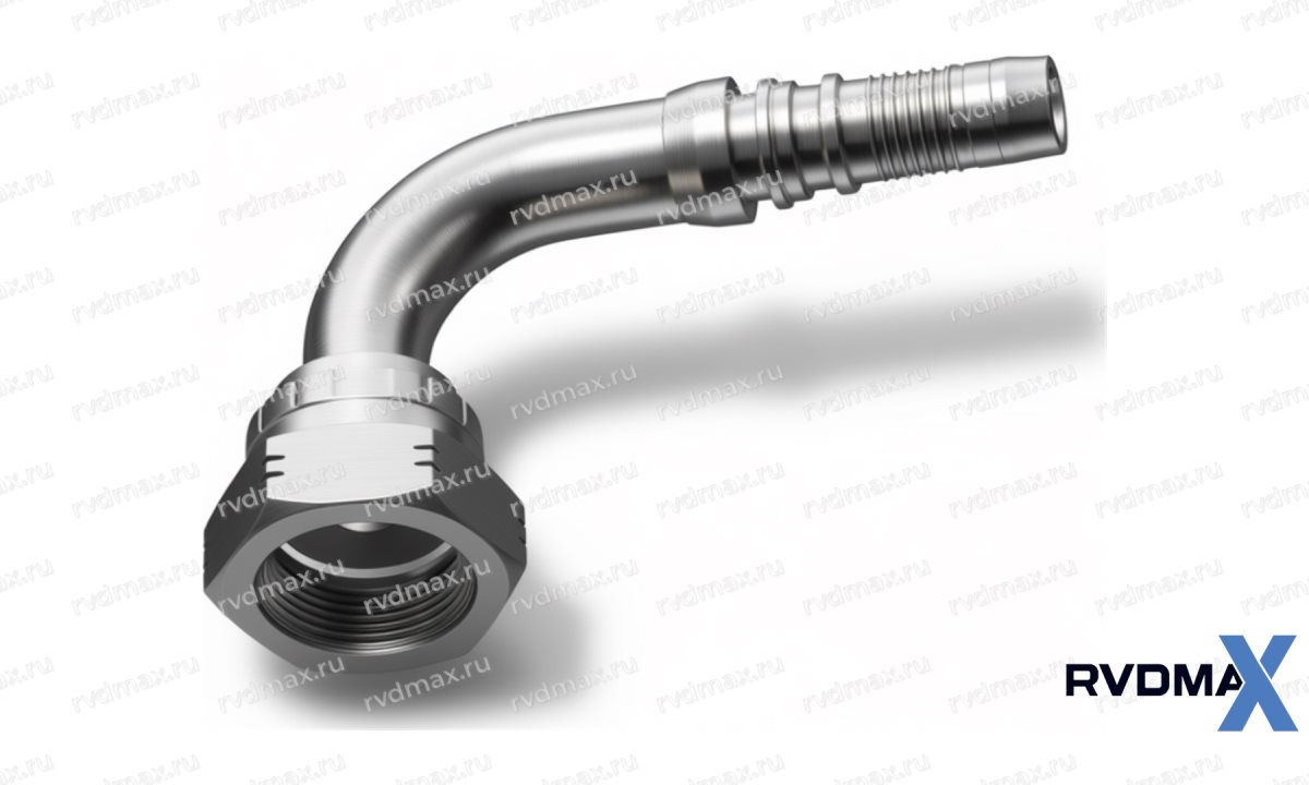 ORFS Фитинг 90° угол внутренняя ORFS резьба 2