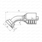 SAE Flange Фланец SAE 1.1/4