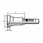 SAE Flange Фланец SAE 1-1/2