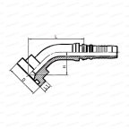 SAE Flange Фланец SAE 1.1/4