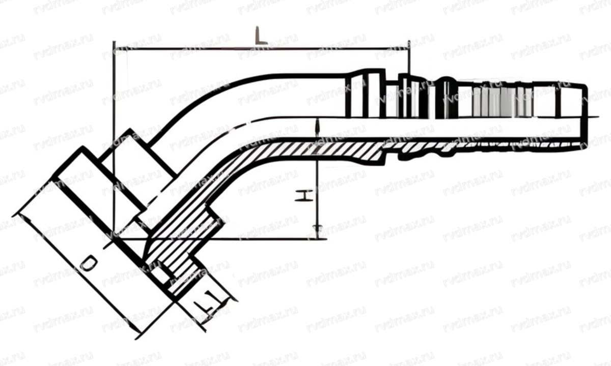 SAE Flange Фланец SAE 2
