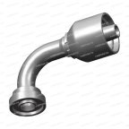 SAE Flange Угловой фланец SAE 90° 3/4