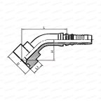SAE Flange Фланец SAE 1.1/2