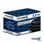 Шланг РВД Komatsu 3KS для автогрейдера KOMATSU GD825A-2 (цилиндр поворота круга) фото