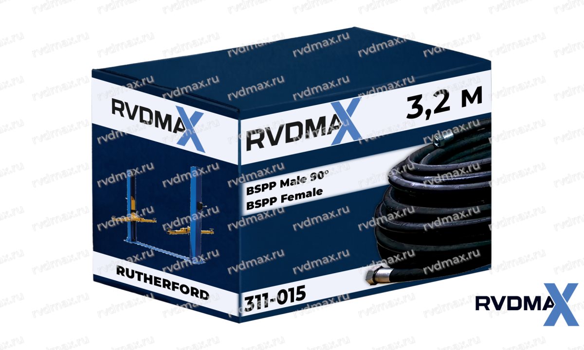  РВД RUTH-30M-311-015 для коленчатого подъемника RUTHERFORD 30M - цилиндр стрелы (0)