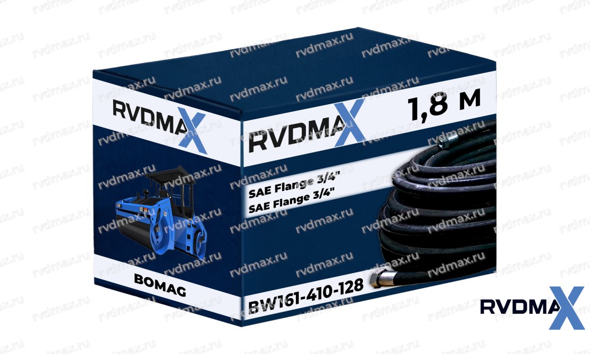  РВД Parker 4421-16-1.8M  4SP для BOMAG BW 161 (гидромотор хода) (0)