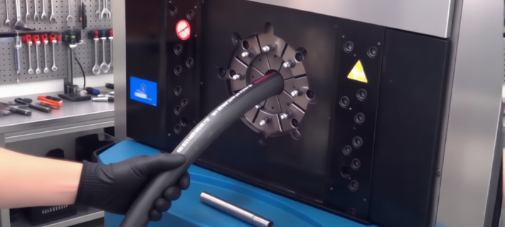 Выполняем обжим и 