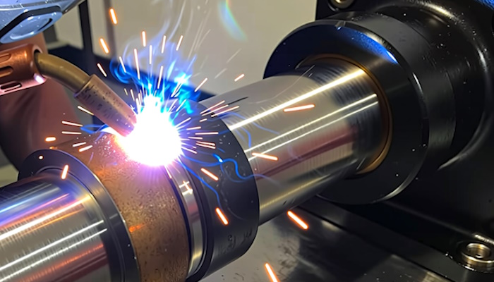 Наплавка на цилиндр