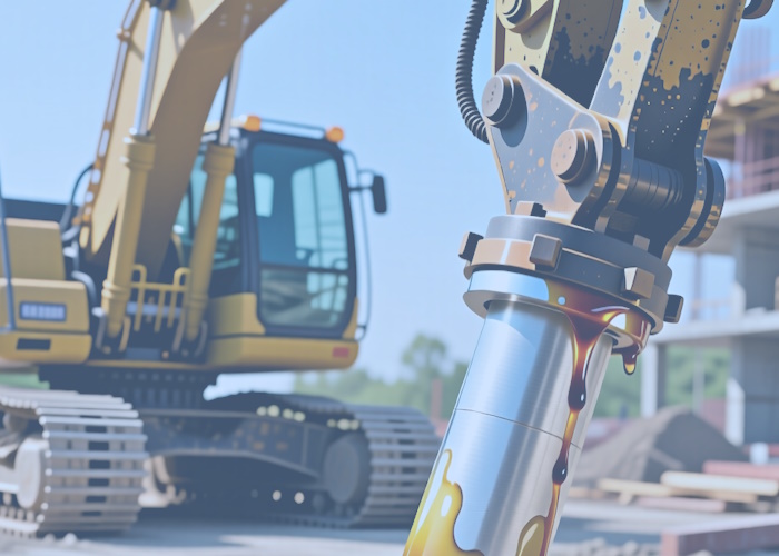 Течь на работающем тракторе