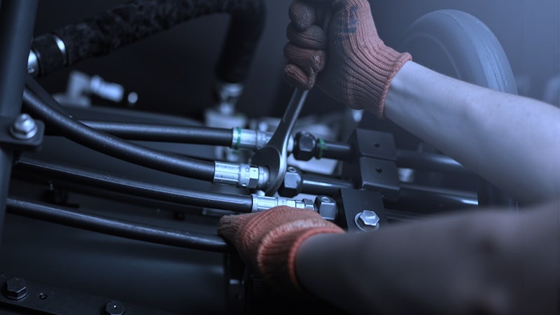 Ремонт РВД на месте